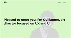 Desktop Screenshot of guillaumeazadian.com